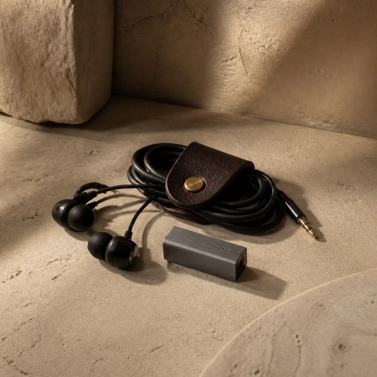 A compact listening kit selected for everyday use